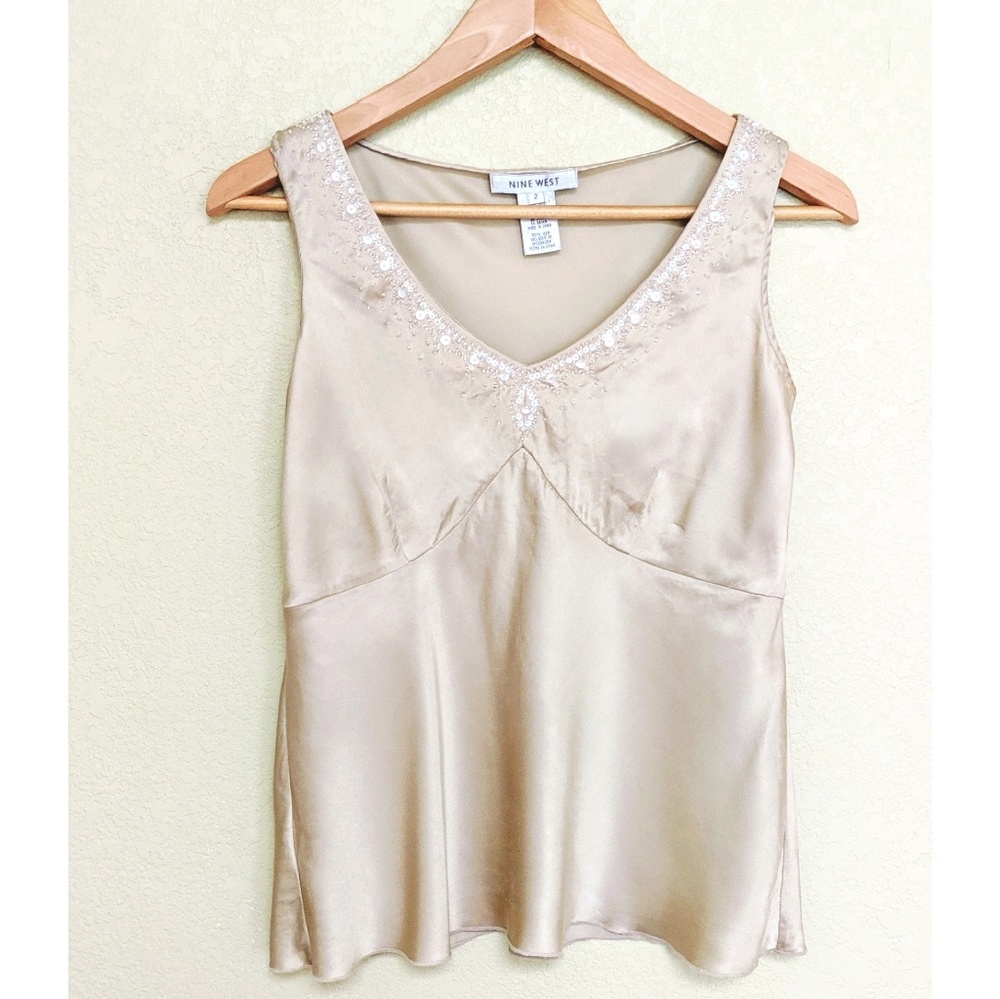 Nine West Women's Sleeveless Top